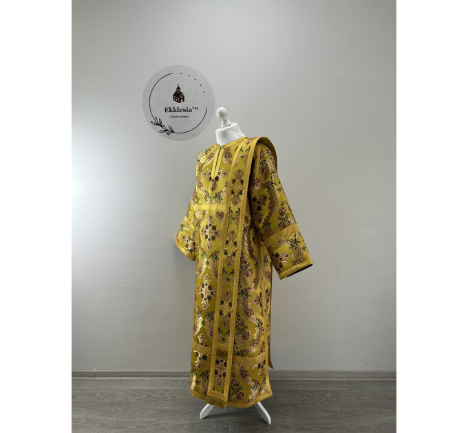 Orthodox vestment - Stichar, orar, cuffs - Stikharion and orarion for deacon