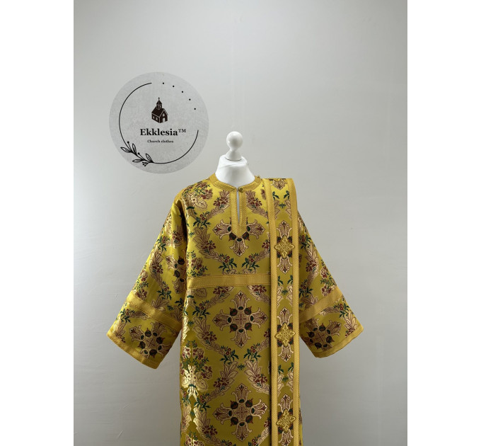 Orthodox vestment - Stichar, orar, cuffs - Stikharion and orarion for deacon