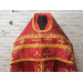 Rich red Slavic style vestments - Orthodox liturgical vestment set