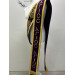 Velvet embroidered orar for protodeacon - Double orarion with Agios design