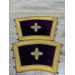Velvet embroidered orar for protodeacon - Double orarion with Agios design