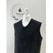 Winter Vest with pockets - Waistcoat in wool - Warming vest for cold season