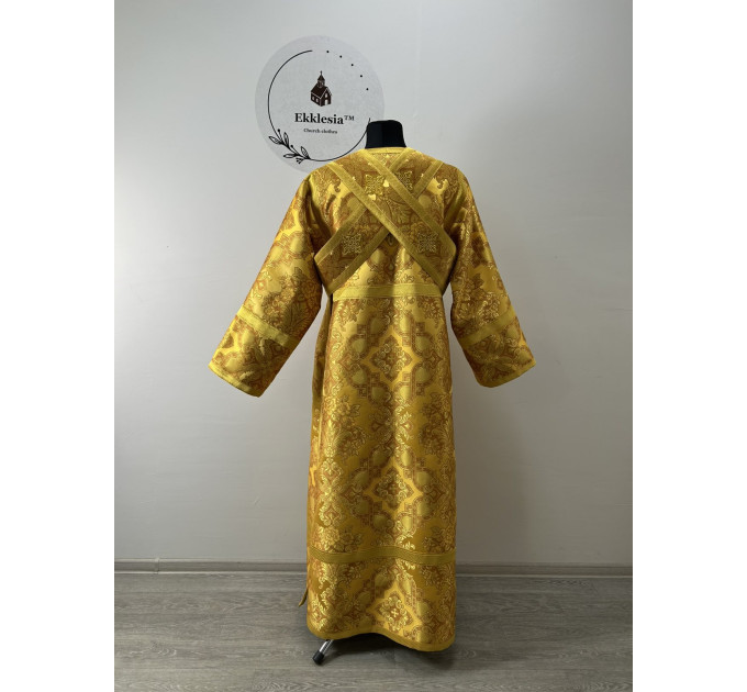 Gold stichar, orar for subdeacon - Liturgical vestmet - Atral boy robe