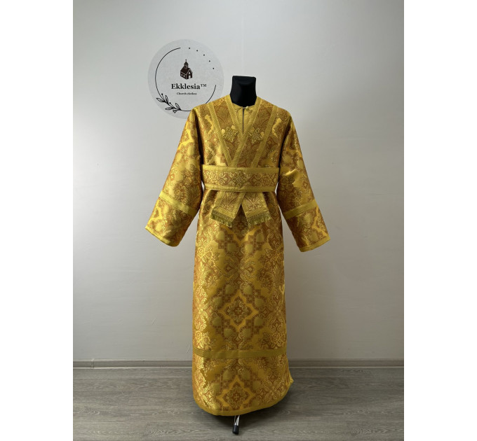Gold stichar, orar for subdeacon - Liturgical vestmet - Atral boy robe
