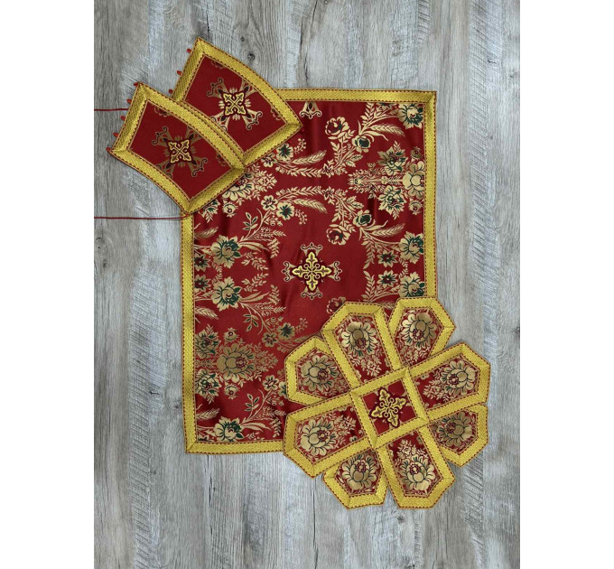 Greek brocade vestment - Priest robe - Orthodox liturgical Lent vestments