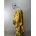 Rich gold priest vestment - Liturgical vestment on brocade - Church garment