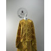 Rich gold priest vestment - Liturgical vestment on brocade - Church garment