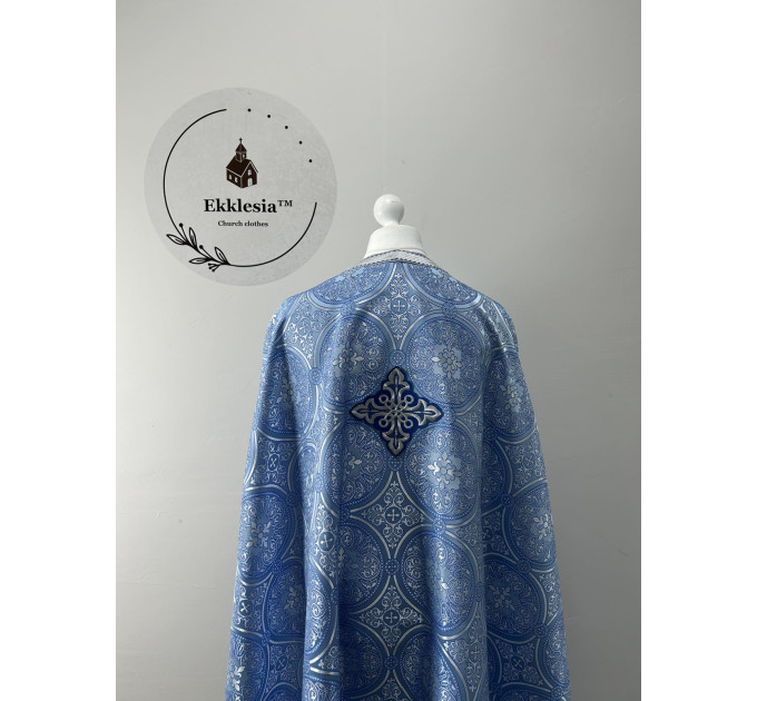 Greek vestment in Turkish silk - Greek vestment in brocade - Priest vestment set