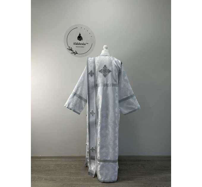 Orthodox stichar with single or double orar - deacon's vestment - Stikharion