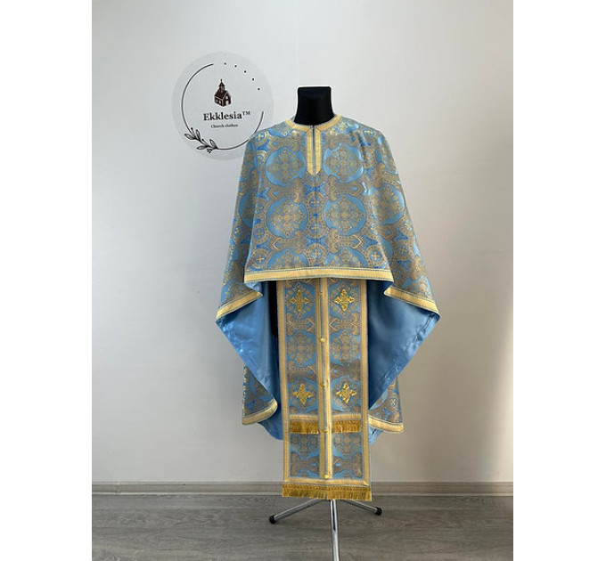 Vestment for Archdeacon and 2 priests + 2 sets of church covers