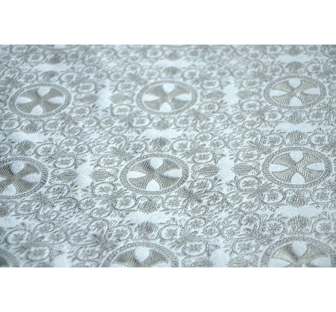 Alania Nonmetallic Greek Brocade - Church Liturgical Brocade for vestments