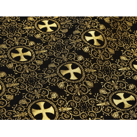 Alania Nonmetallic Greek Brocade - Church Liturgical Brocade for vestments
