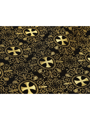Alania Nonmetallic Greek Brocade - Church Liturgical Brocade for vestments