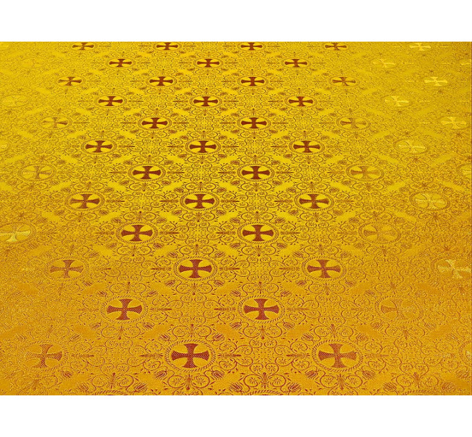 Alania Nonmetallic Greek Brocade - Church Liturgical Brocade for vestments