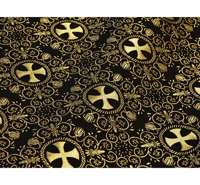 Alania Nonmetallic Greek Brocade - Church Liturgical Brocade for vestments