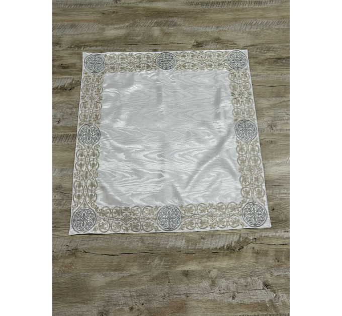 Embroidered Iliton church cover in Moire - Canonical altar iliton - Eliton