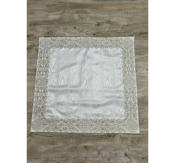 Embroidered Iliton church cover in Moire - Canonical altar iliton - Eliton