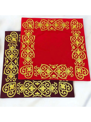 Embroidered Iliton in gabardine - Canonical altar iliton - Cover for Gospel