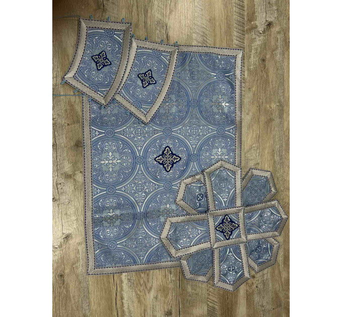 Greek vestment in Turkish silk - Greek vestment in brocade - Priest vestment set