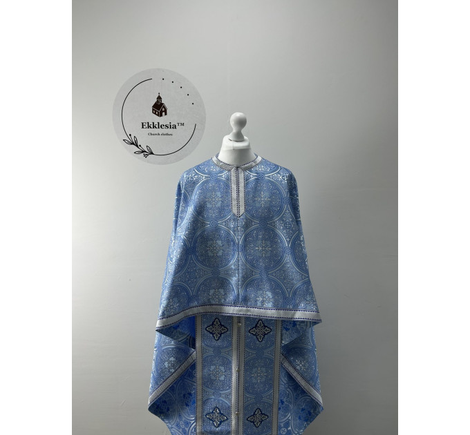 Greek vestment in Turkish silk - Greek vestment in brocade - Priest vestment set
