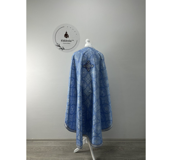 Greek vestment in Turkish silk - Greek vestment in brocade - Priest vestment set