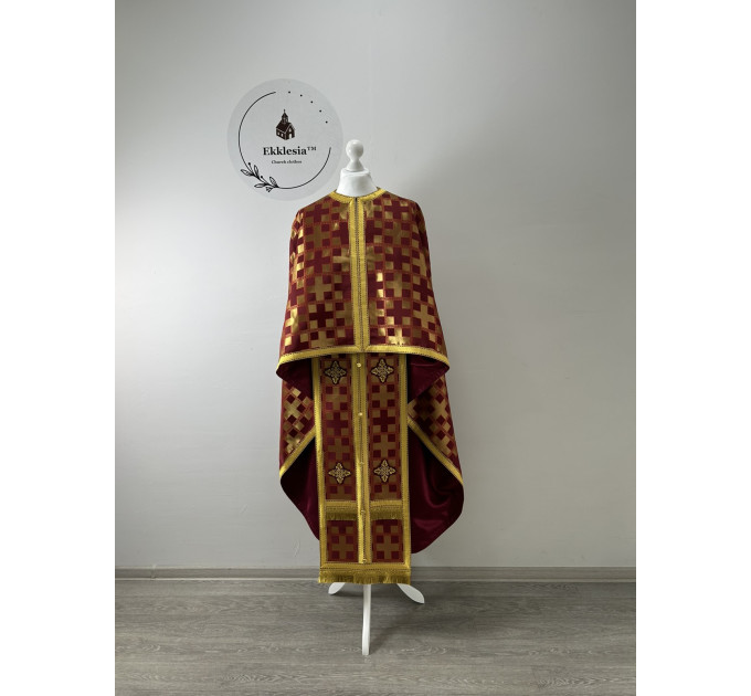 Greek vestment in brocade - Priest vestment - Clothes - Liturgical garments