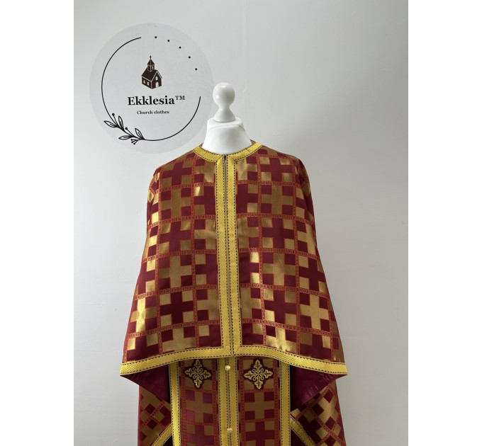 Greek vestment in brocade - Priest vestment - Clothes - Liturgical garments
