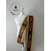 Velvet embroidered orar for protodeacon - Double orarion with Agios design