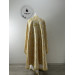 Yellow Greek-style liturgical vestment made of brocade - Priest vestments