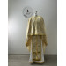 Yellow Greek-style liturgical vestment made of brocade - Priest vestments