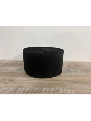 Greek Skufia - Greek style Skufia Calotte Black in wet silk - biretta