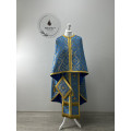 Greek vestment in brocade - Priest vestment - Liturgical costume for priest robe