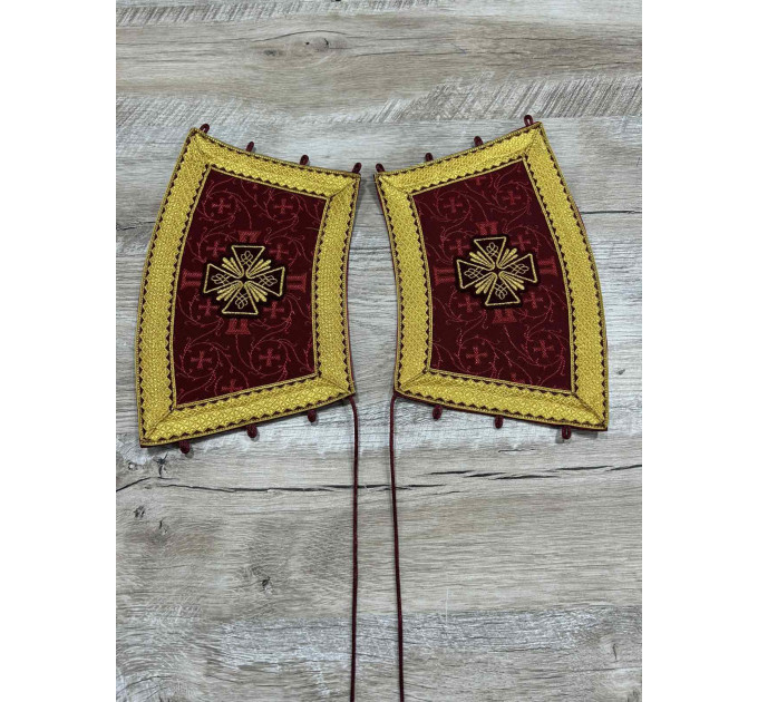 Slavic style vestments in brocade - Priest vestments - Clothes for priests - Liturgical vestments - Liturgical garments