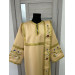 Embroidered deacon's Vestment with single orar - Stichar with orar and cuffs set