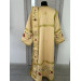 Embroidered deacon's Vestment with single orar - Stichar with orar and cuffs set