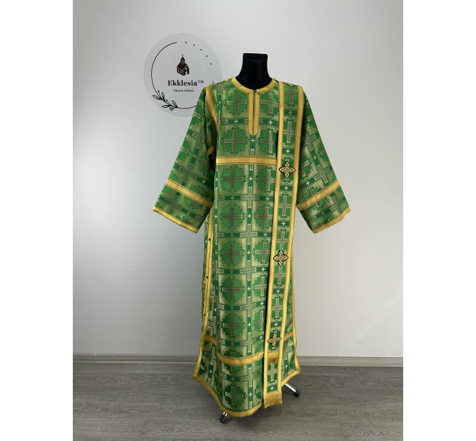 Orthodox vestment for deacon - Liturgical vestment set - Stichar and single orar