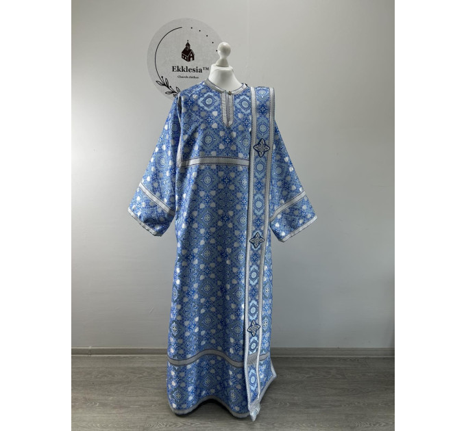 Vestment for deacon - Liturgical vestment set - Stichar, orar, and cuffs