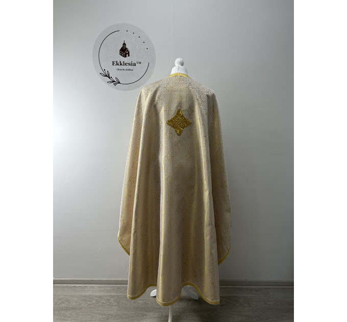 Priest Greek style vestment set-  Orthodox vestment - Liturgical phelon