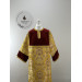 Сombined sticharion made of brocade and velvet - Altar boy robe - Altar Server