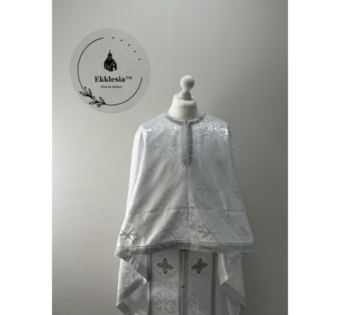 Vestment set for Lent - Liturgical priest's vestment set - Orthodox vestment set