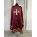 Embroidered Priest robe - Orthodox greek style vestment - Church attire toggery