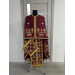 Embroidered Priest robe - Orthodox greek style vestment - Church attire toggery