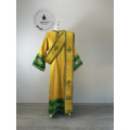 Embroidered deacon's vestment - Gabardine and brocadesticharion and orar