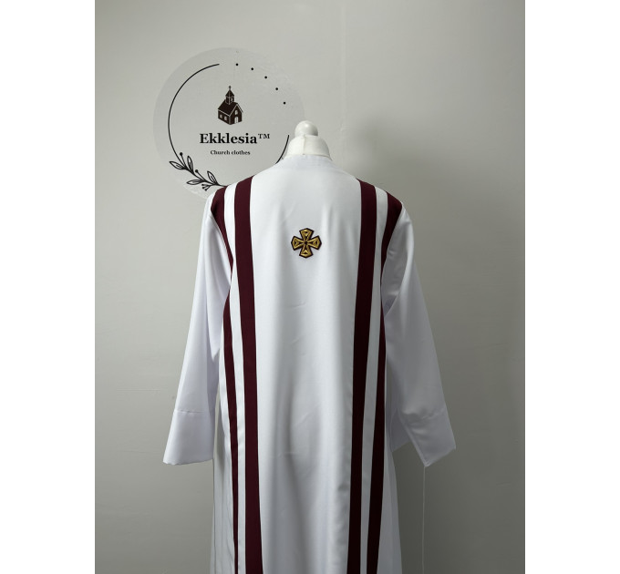 Stichar with vertical lines - Orthodox podryznik - Stikhar under vestment