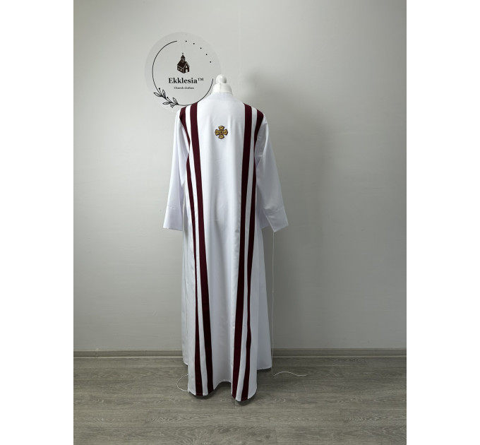 Stichar with vertical lines - Orthodox podryznik - Stikhar under vestment