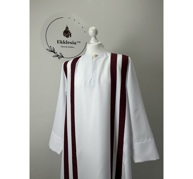 Stichar with vertical lines - Orthodox podryznik - Stikhar under vestment