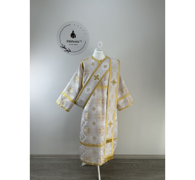 Liturgical vestment for deacon - Stichar and orar - Stikharion, orar, cuffs