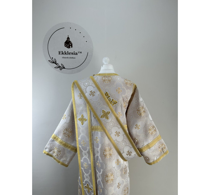 Liturgical vestment for deacon - Stichar and orar - Stikharion, orar, cuffs