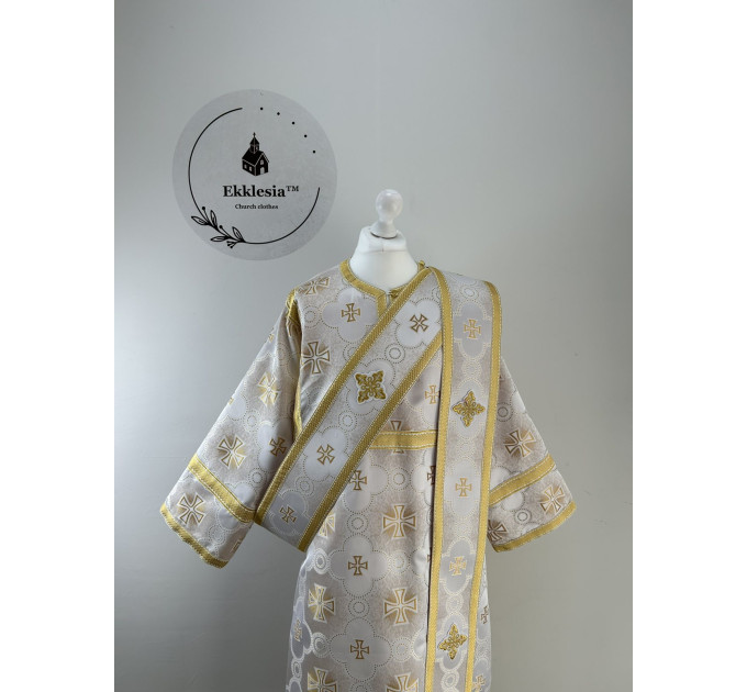 Liturgical vestment for deacon - Stichar and orar - Stikharion, orar, cuffs