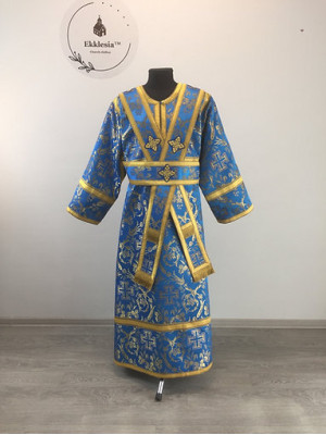 Sticharion for subdeacon - Orthodox stichar - Altar boy robe - Single orar